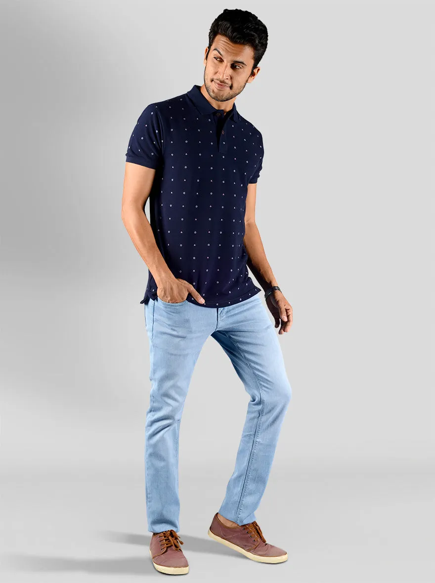 Celestial Blue Slim Fit Jeans | Greenfibre