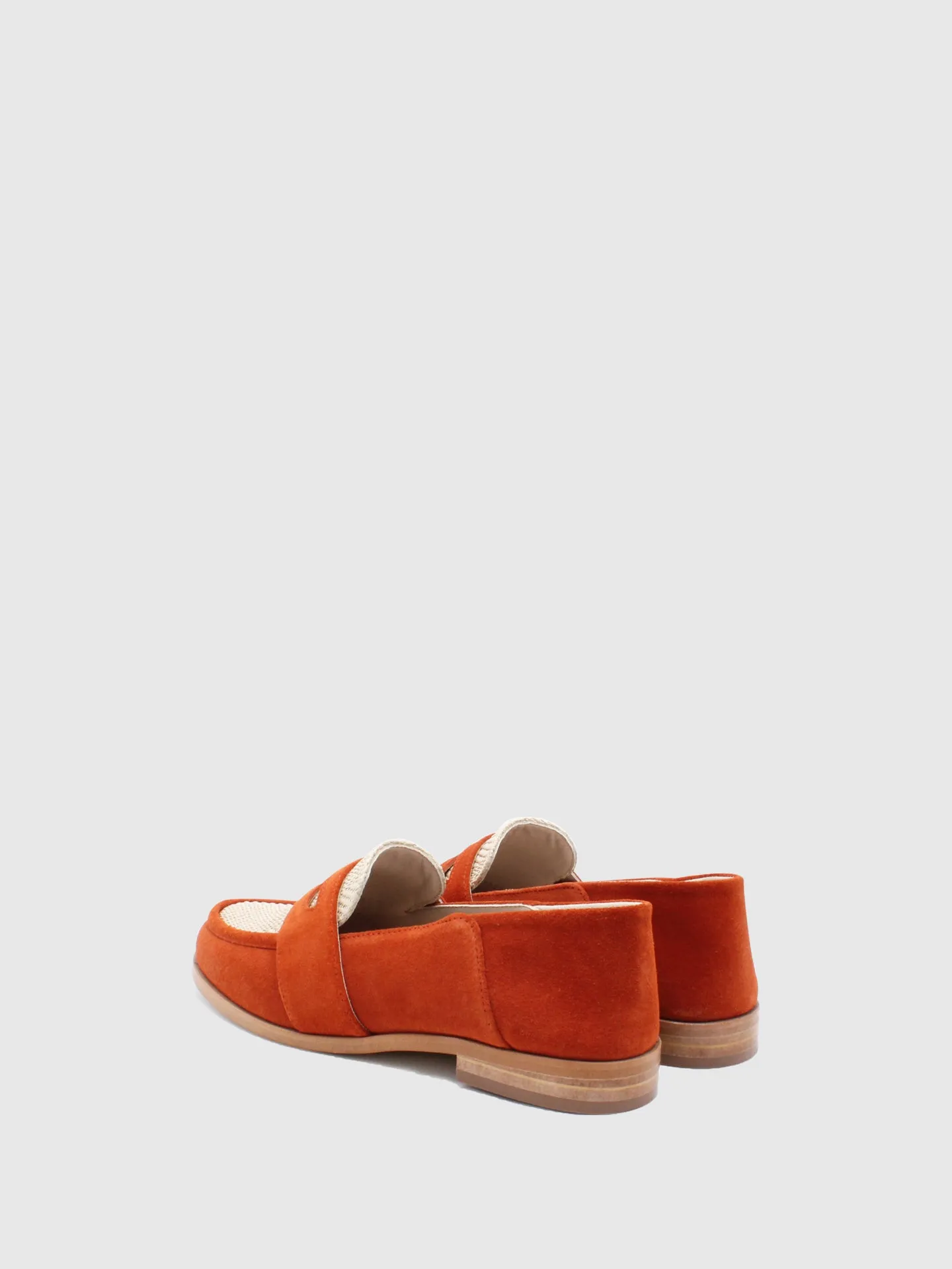 Classic Loafers Alecrim Orange/Beige