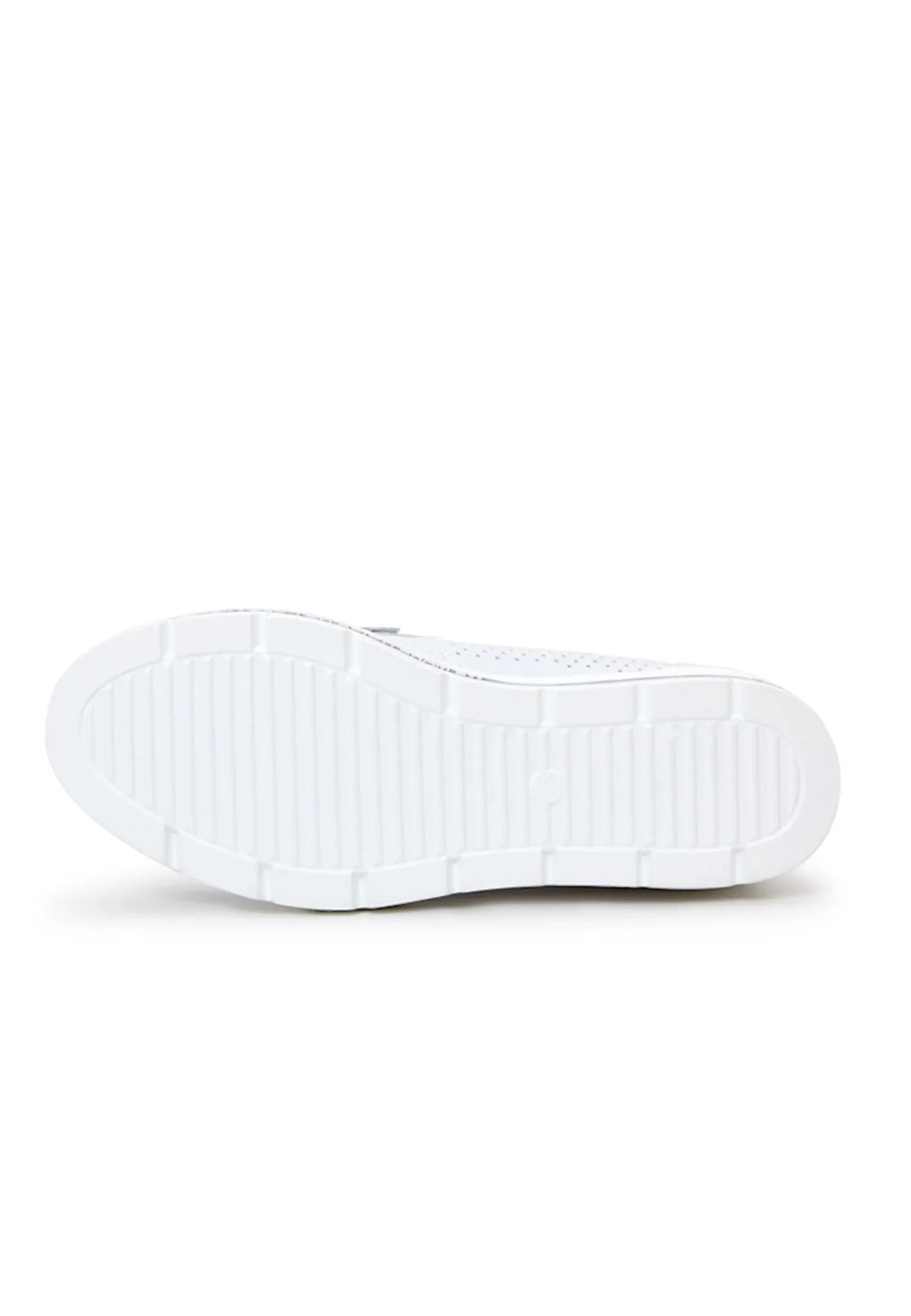 Classic Urban Platform Loafers - White