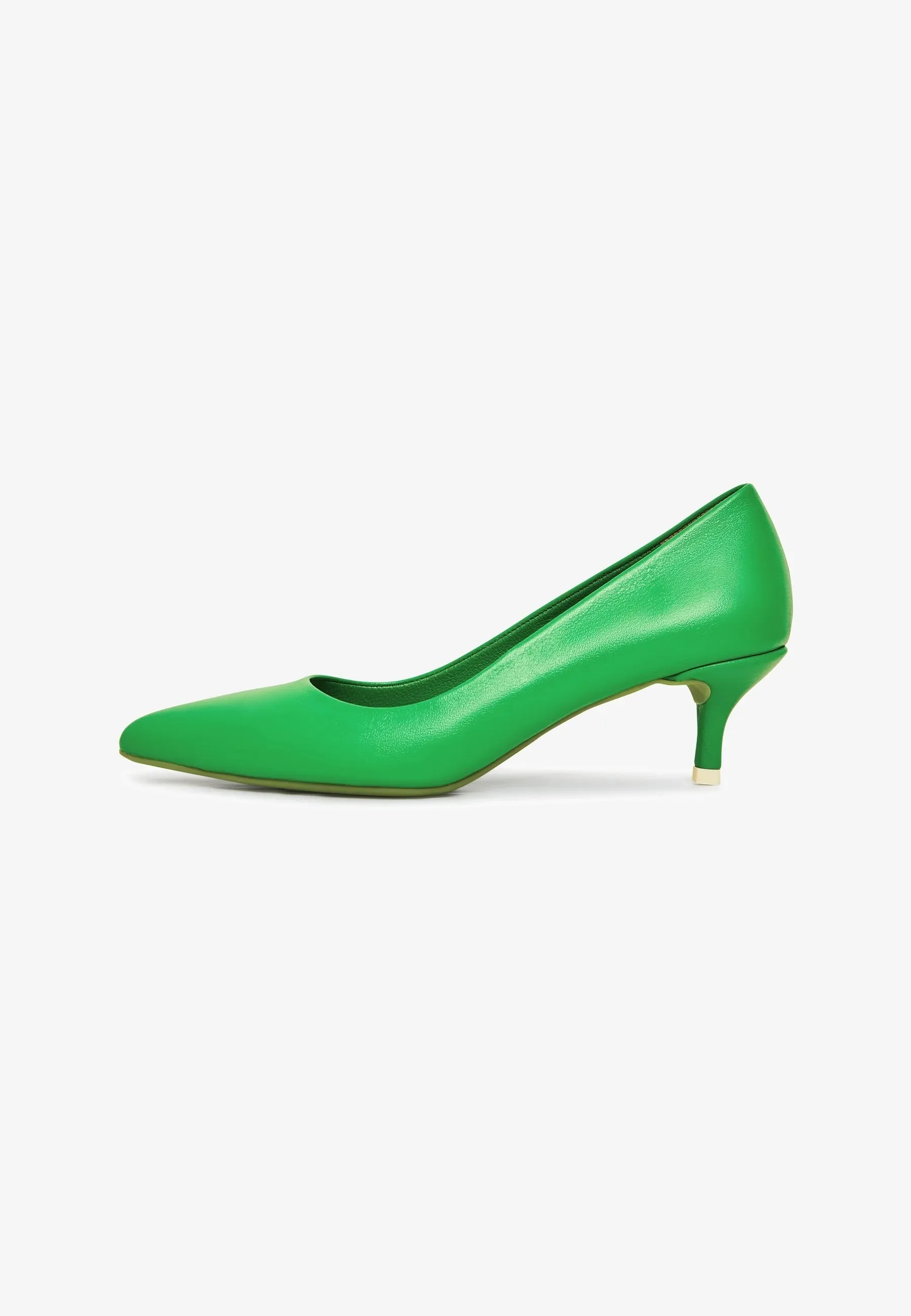 Elegant Luxe Pumps - Green