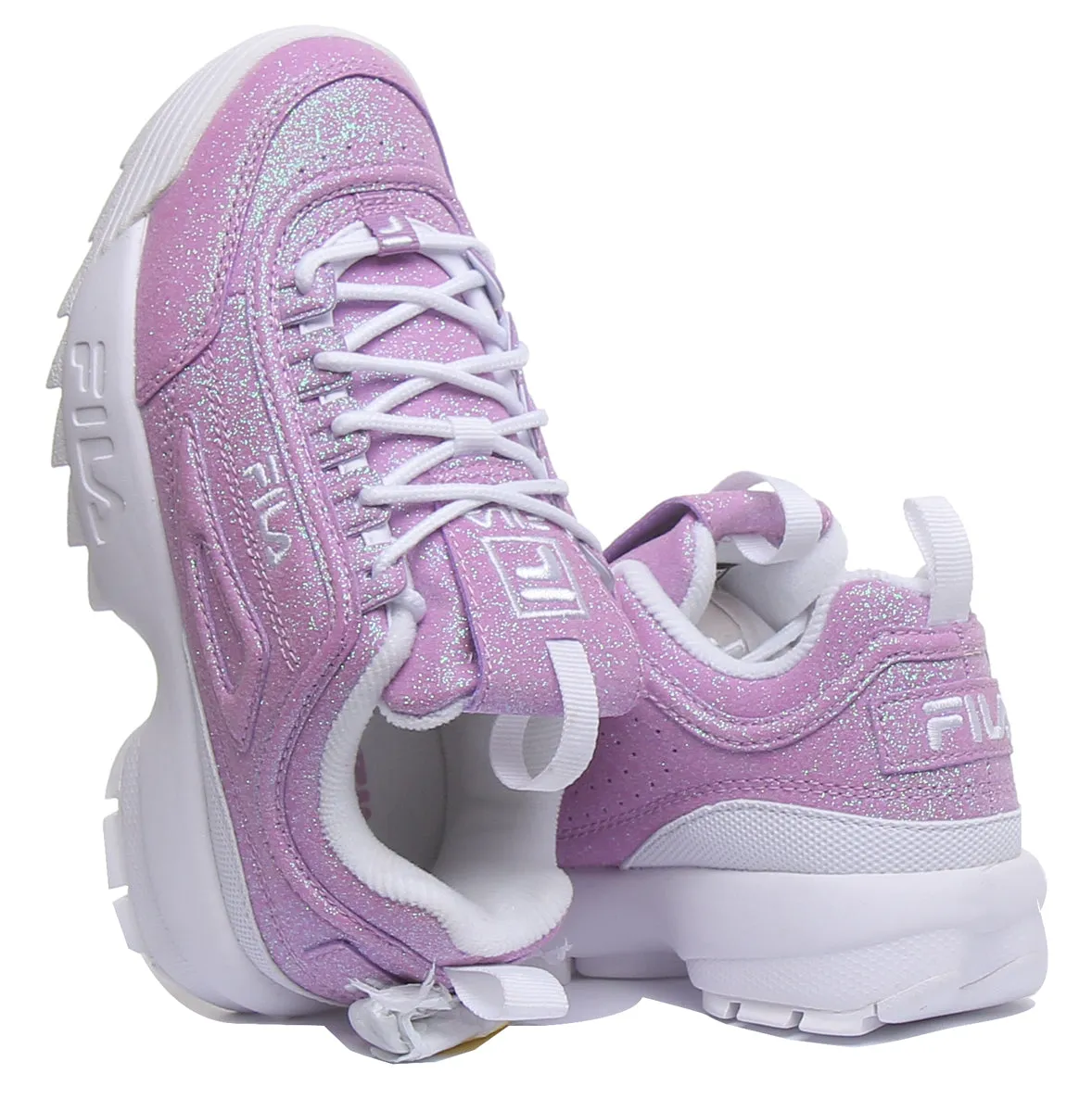 Fila Disruptor 2 Glamour In Purple For Kids