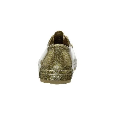 Mini Melissa Mel B Gold Fushion Sneakers