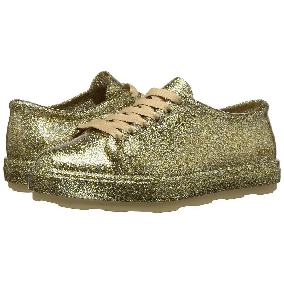 Mini Melissa Mel B Gold Fushion Sneakers