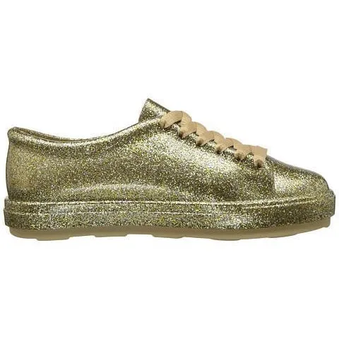 Mini Melissa Mel B Gold Fushion Sneakers