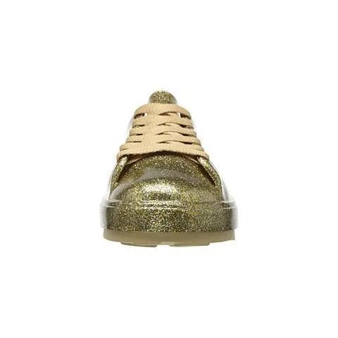 Mini Melissa Mel B Gold Fushion Sneakers